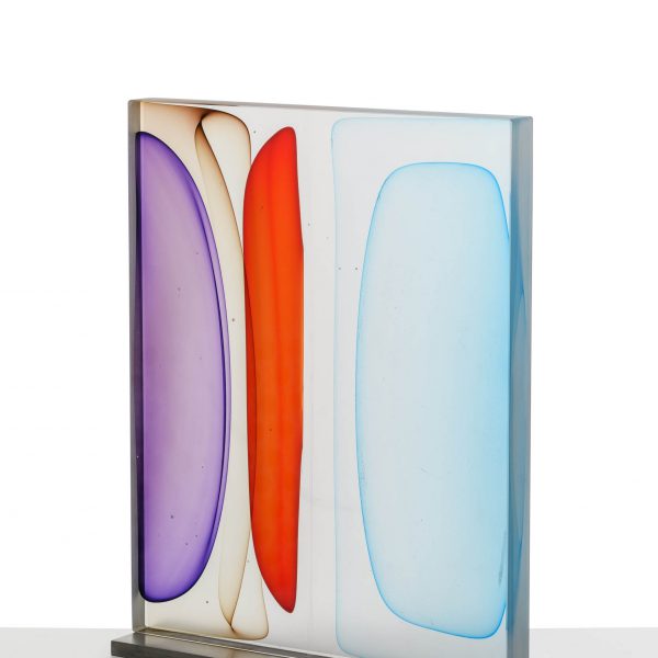 Jamie Harris - Infusion Block Purple Brown Red Blues